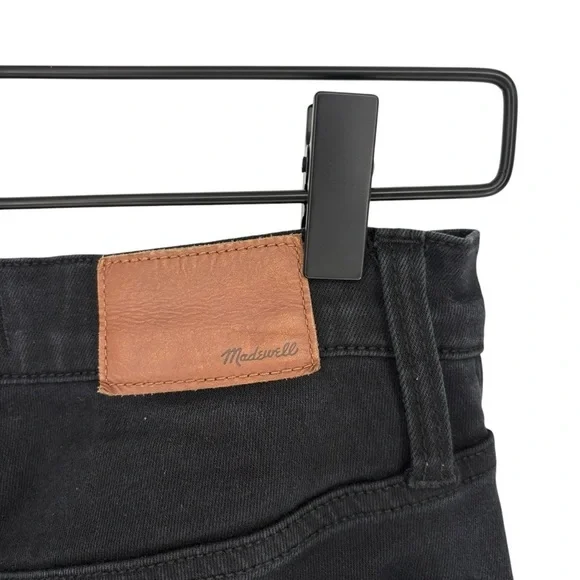 Madewell Women's 9” High-Rise Black Skinny Jeans - Picture 10 of 11